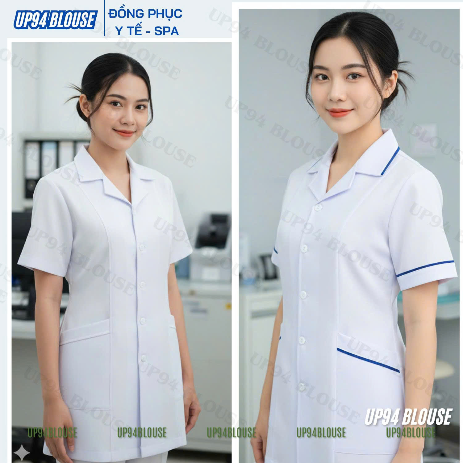 Áo Blouse Điều Dưỡng