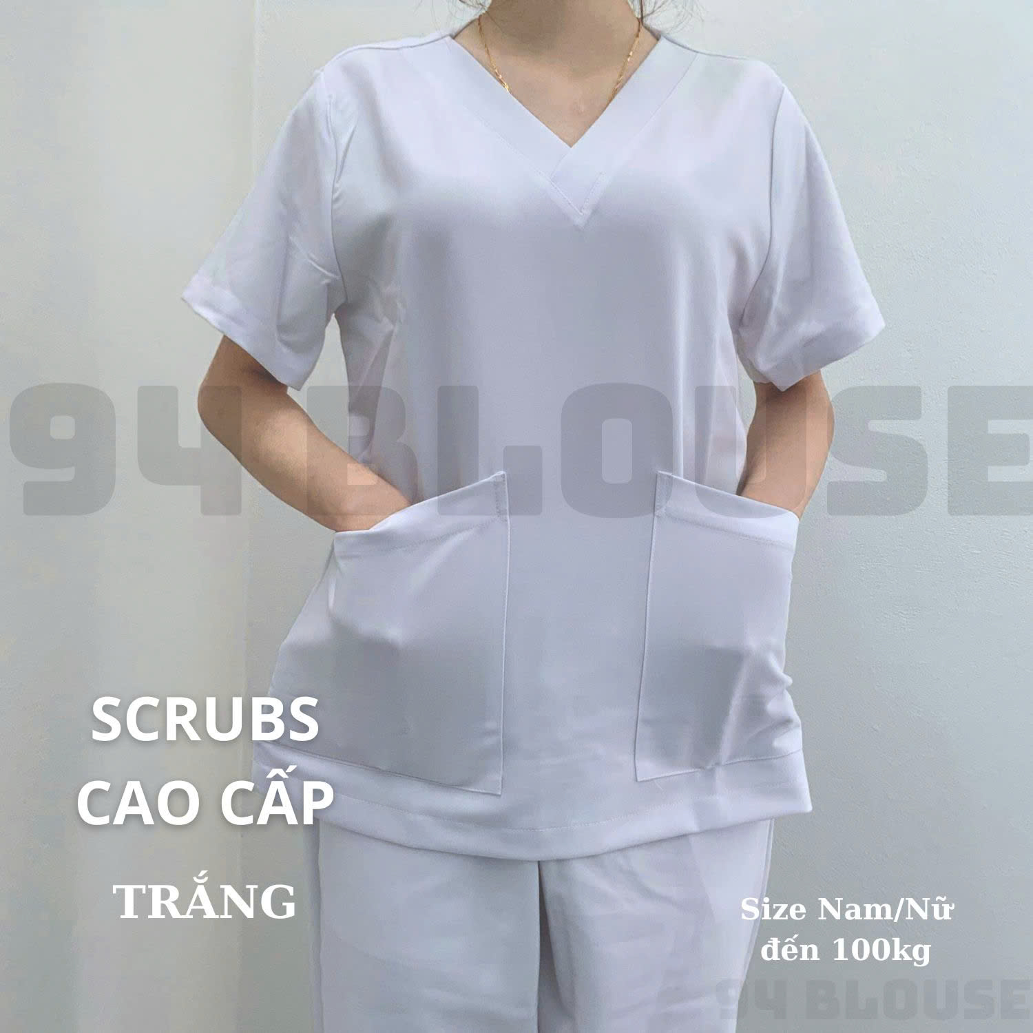 Scrubs Màu Trắng