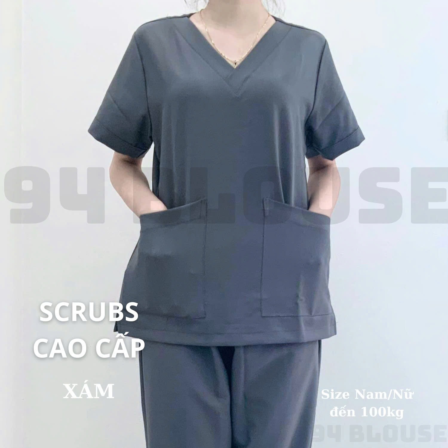 Scrubs Màu Xám