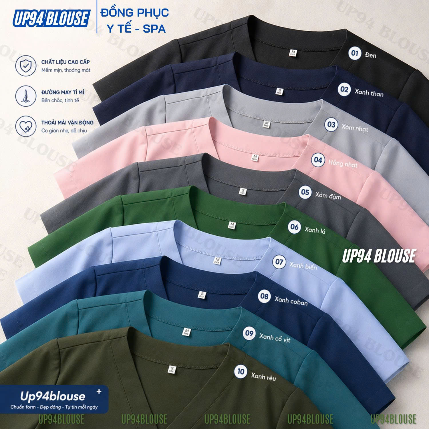 Scrubs Nhiều Màu